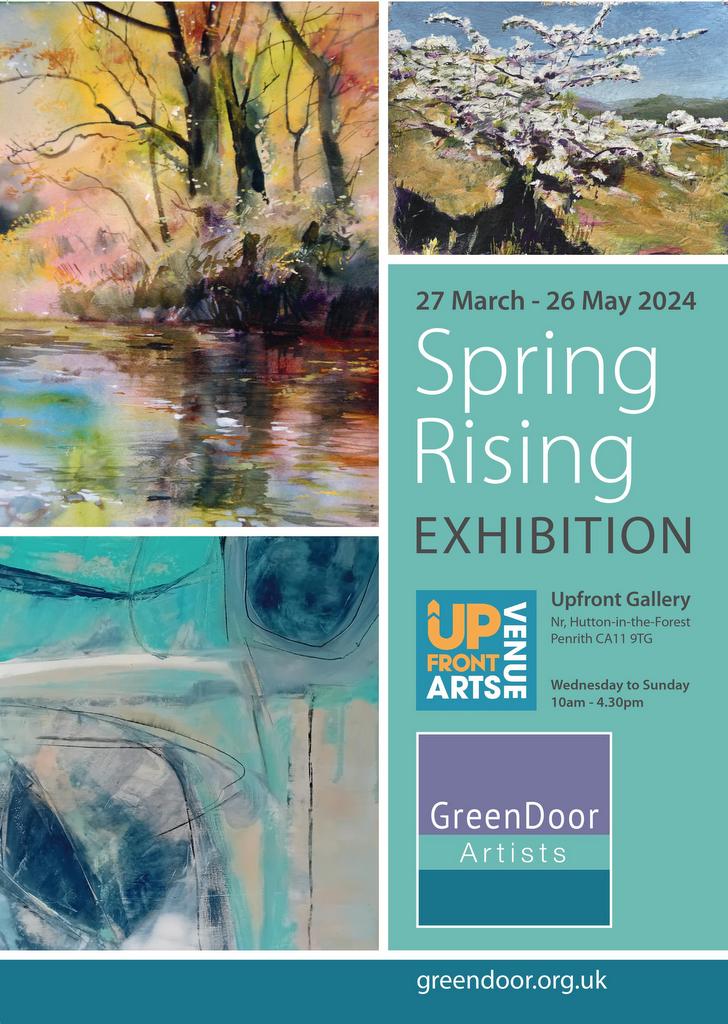 Green Door Spring Rising Poster 2024